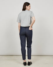 GEMINI for HER - Fitted raw jeans