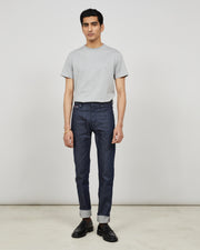 GEMINI for HIM - Fitted raw jeans