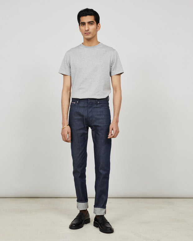 GEMINI for HIM - Fitted raw jeans
