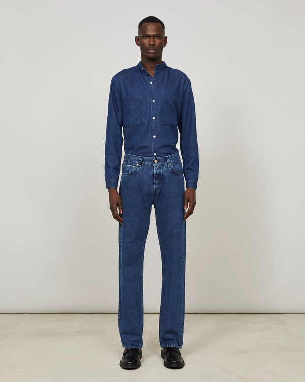 JANUS for Him - Washed straight jeans